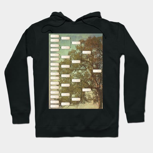 Family Tree 1 Hoodie by HeritageScrap